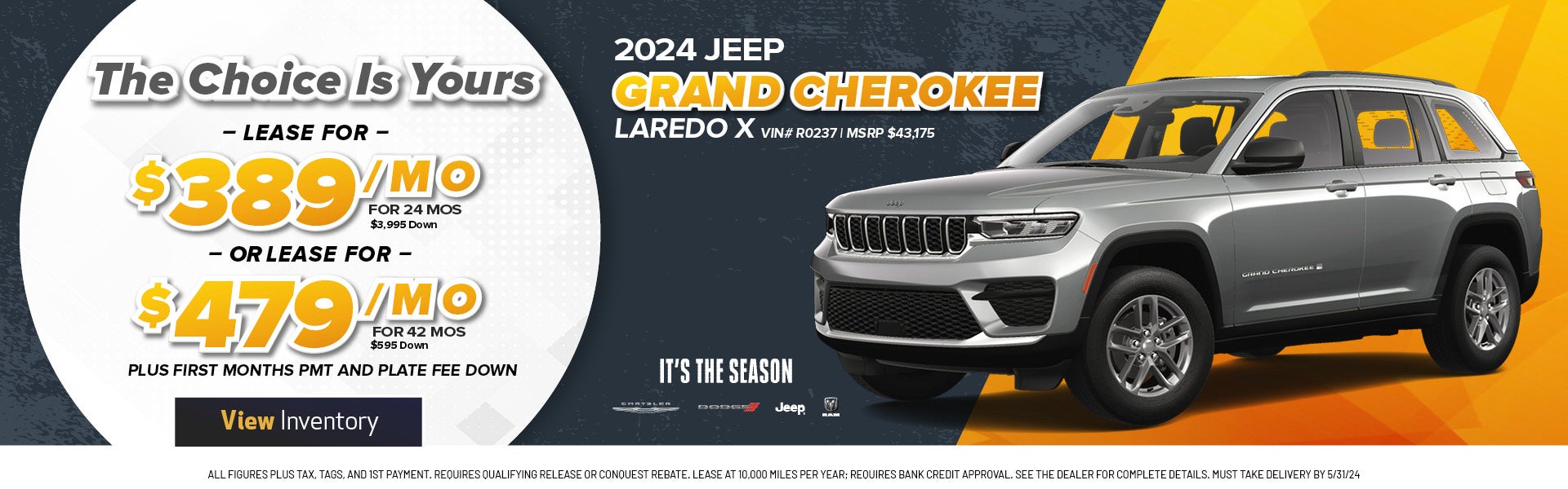 2024 Jeep Grand Cherokee leredo x